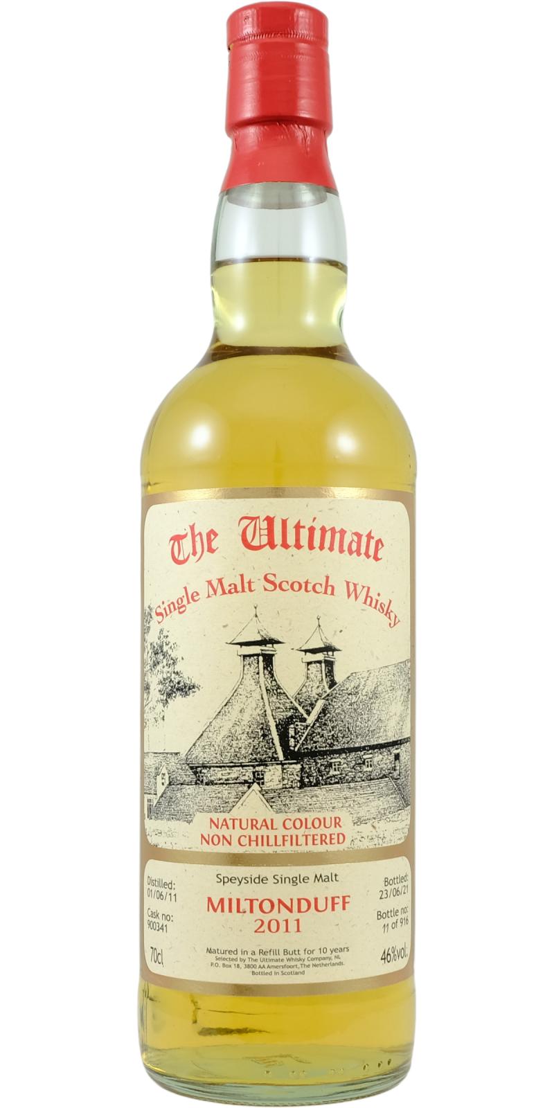 Miltonduff 10 Year Old (D.2011, B.2021) The Ultimate Scotch Whisky | 700ML at CaskCartel.com