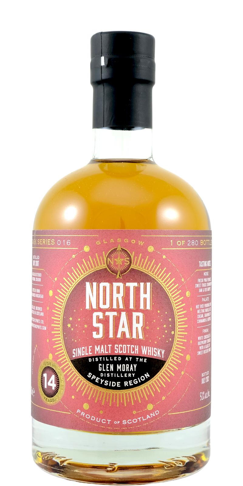 Glen Moray 2007 NSS Cask Series 016 14 Year Old 2021 Release Single Malt Scotch Whisky | 700ML at CaskCartel.com