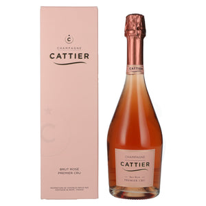 Champagne Cattier | Premier Cru Brut Rose in Giftbox - NV at CaskCartel.com