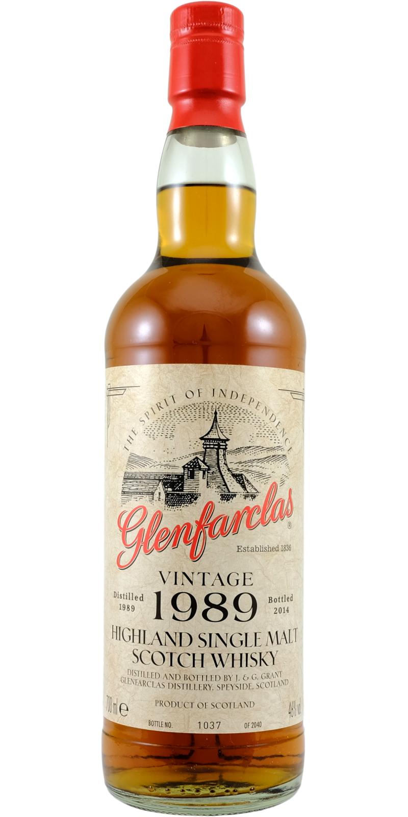 Glenfarclas Vintage 1989 (B.2014) Scotch Whisky | 700ML at CaskCartel.com
