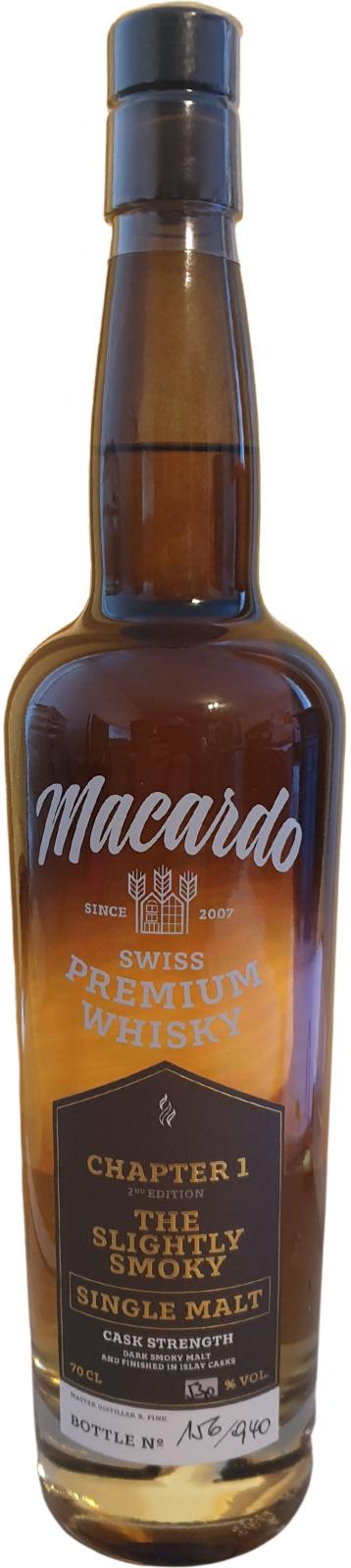 Macardo The Slightly Smoky Single Malt Chapter 1 ( 2.nd Editoin) 2021 Release Single Malt Whisky | 700ML at CaskCartel.com