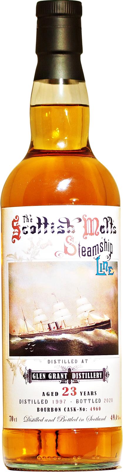 Glen Grant 1997 (Jack Wiebers Whisky World) Steamship Line 23 Year Old 2020 Release (Cask #4960) Single Malt Scotch Whisky | 700ML at CaskCartel.com