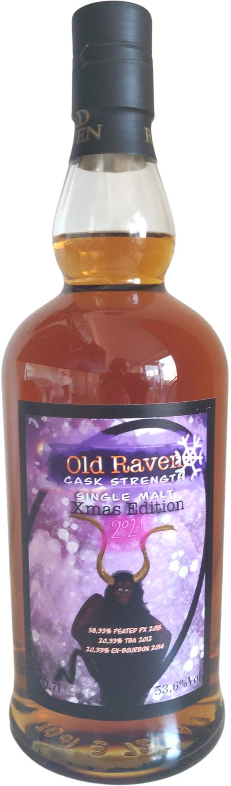 Old Raven Christmas Edition 2021 2021 Release Single Malt Whisky | 700ML at CaskCartel.com