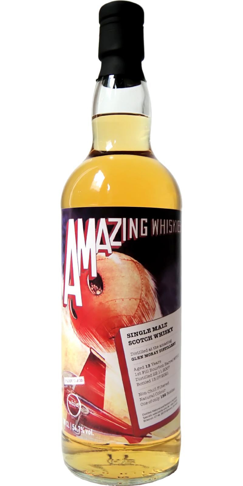 Glen Moray 2007 whic Amazing Whiskies 13 Year Old 2021 Release (Cask #5700) Single Malt Scotch Whisky | 700ML at CaskCartel.com