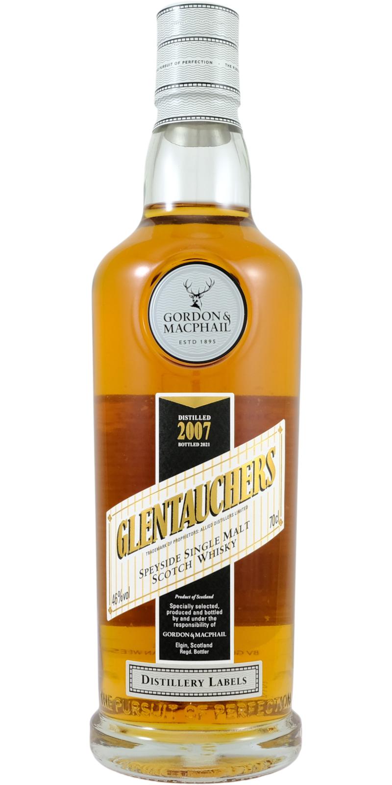 Glentauchers 2007 GM Licensed Bottling 2021 Release Single Malt Scotch Whisky | 700ML at CaskCartel.com