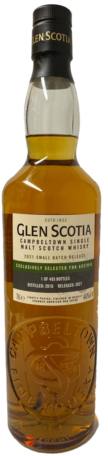 Glen Scotia 2010 Small Batch Release 2021 Release Single Malt Scotch Whisky | 700ML at CaskCartel.com