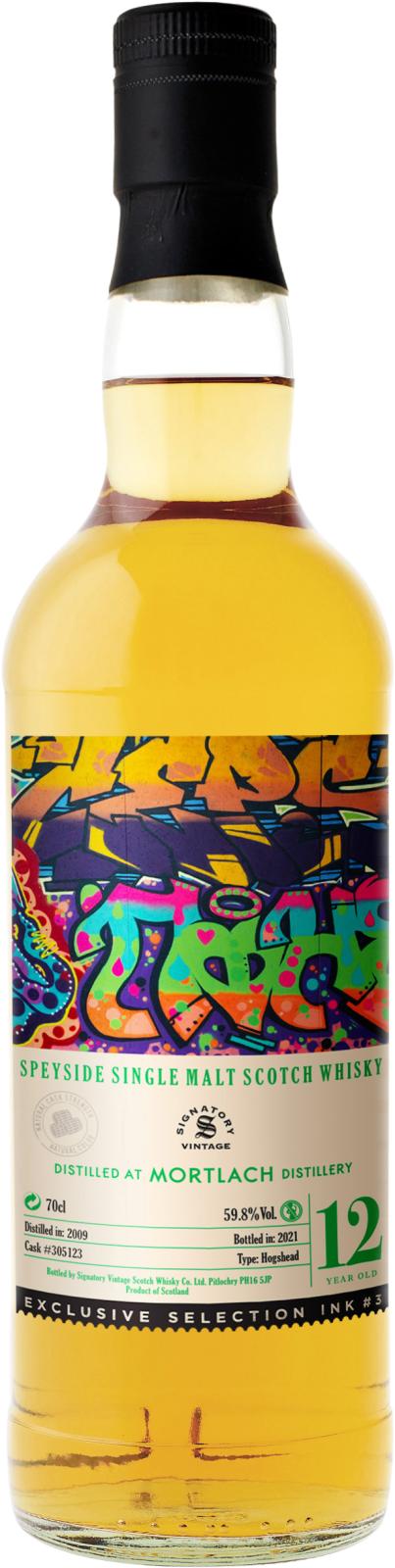 Mortlach 2012 SV Ink #3 Collection 2021 Release (Cask #305123) Single Malt Scotch Whisky | 700ML at CaskCartel.com