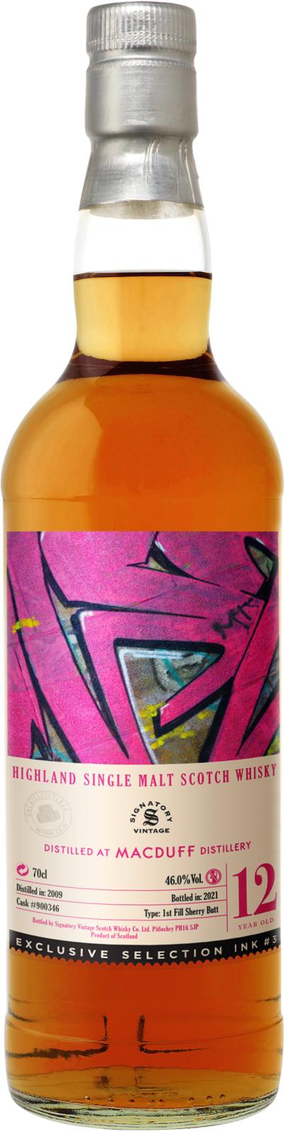 Macduff 2009 SV Ink #3 Collection 2021 Release (Cask #900346) Single Malt Scotch Whisky | 700ML at CaskCartel.com
