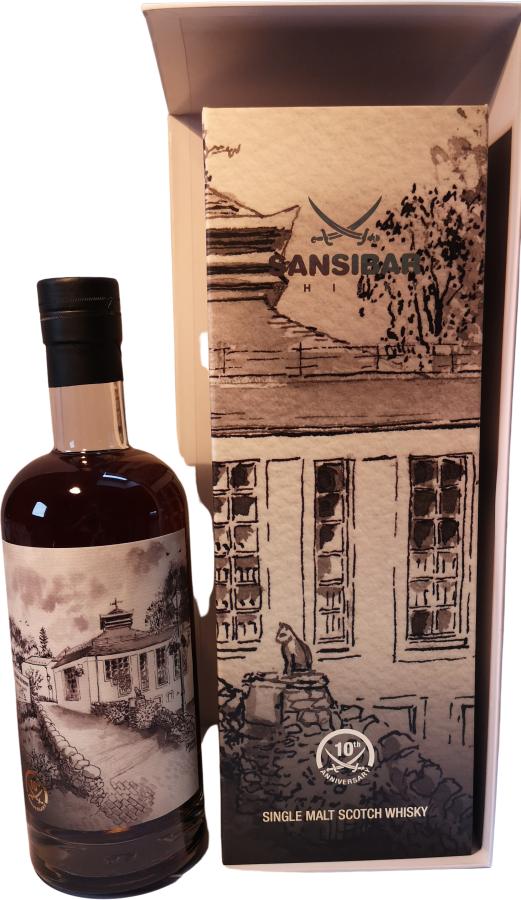 Glenturret 1990 (Sansibar) Black White Art 30 Year Old 2020 Release Single Malt Scotch Whisky | 700ML at CaskCartel.com