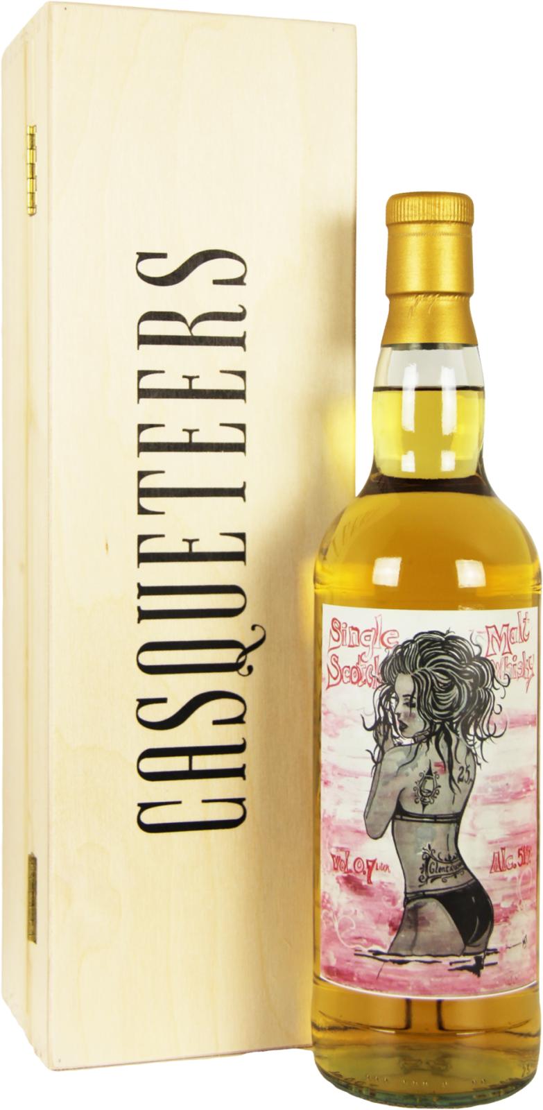 Glentauchers 1996 cQs 25 Year Old 2021 Release (Cask #3968) Single Malt Scotch Whisky | 700ML at CaskCartel.com