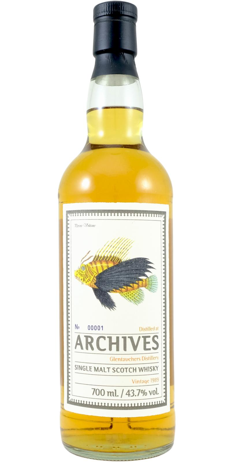 Glentauchers 1989 Arc The Fishes of Samoa 31 Year Old 2021 Release (Cask #1207) Single Malt Scotch Whisky | 700ML at CaskCartel.com