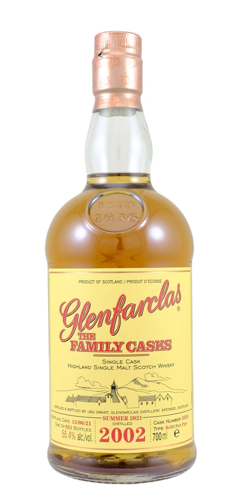 Glenfarclas The Family Casks 2002, Bottled 2021 Scotch Whisky | 700ML at CaskCartel.com