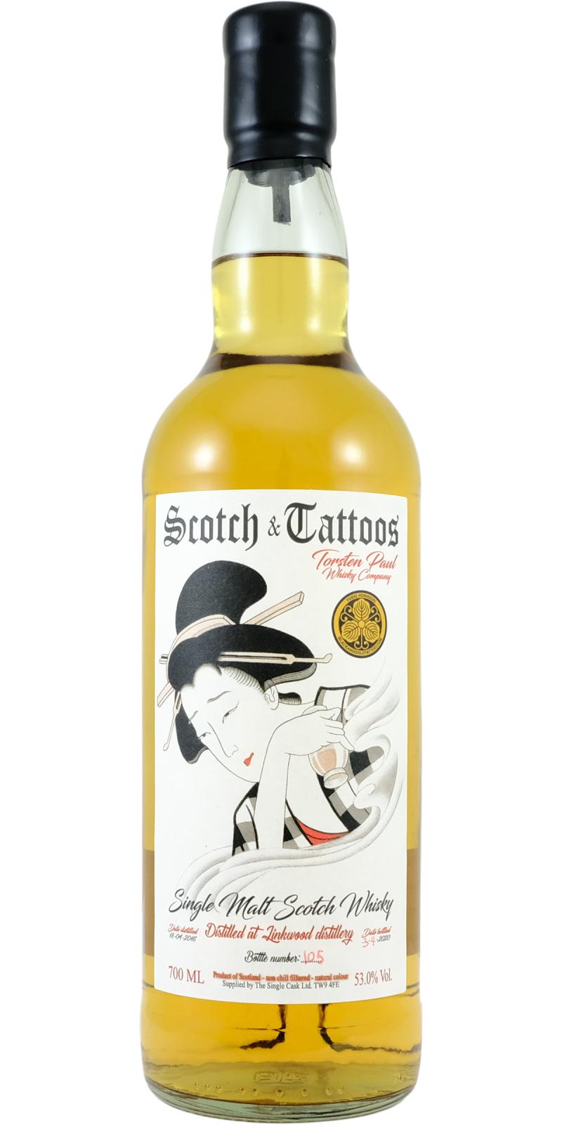 Linkwood 2016 (Torsten Paul Whisky Company) 2020 Release Single Malt Scotch Whisky | 700ML at CaskCartel.com