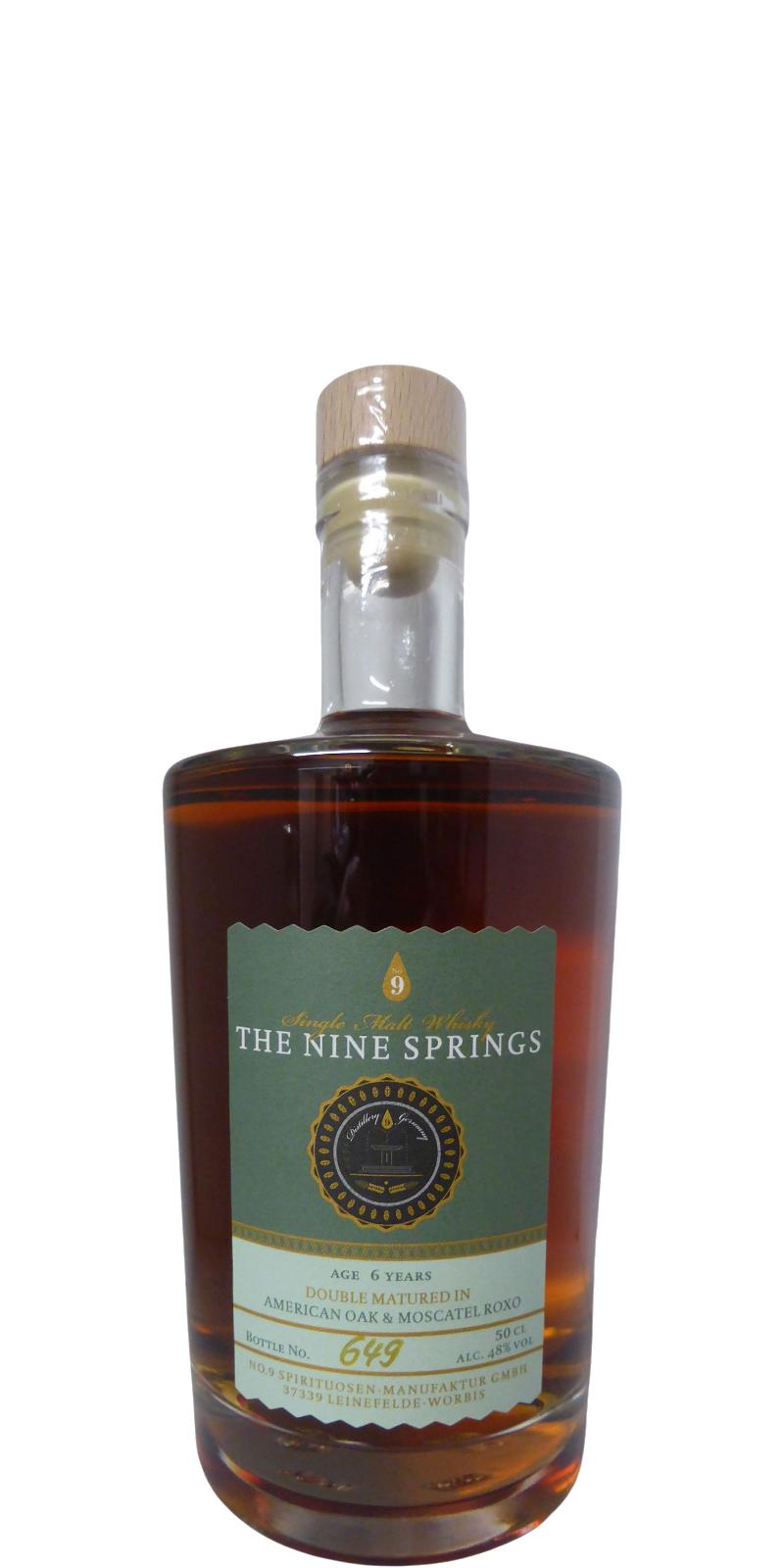 The Nine Springs Double matured 6 Year Old (2021) Release Whisky | 500ML at CaskCartel.com
