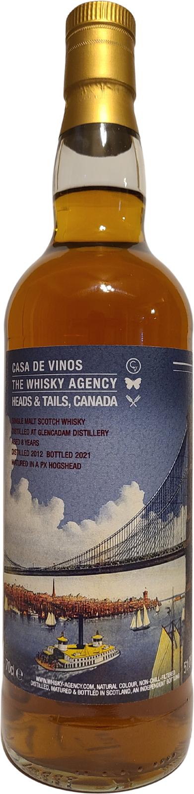 Glencadam 2012 TWA 8 Year Old (2021) Release Scotch Whisky | 700ML at CaskCartel.com
