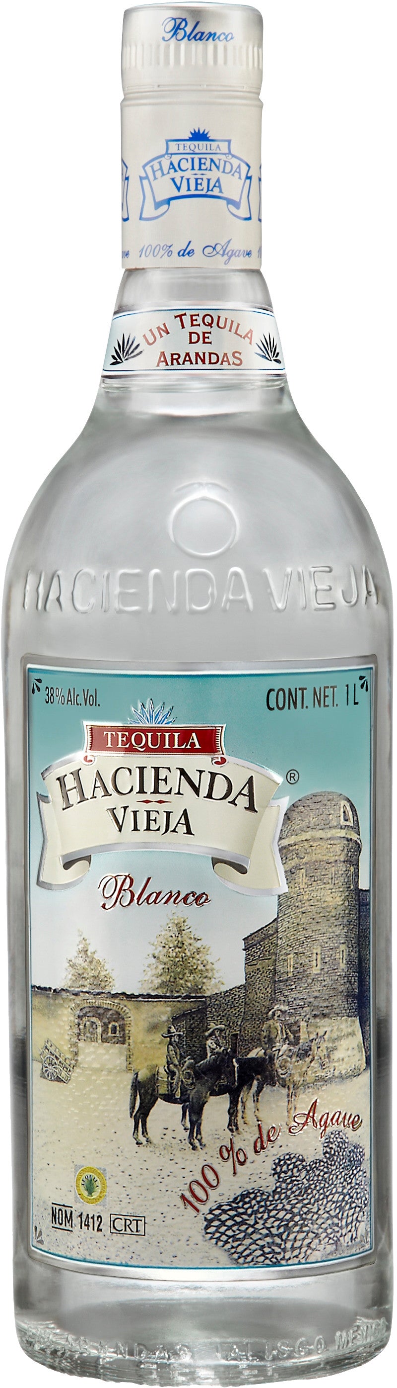 Hacienda Vieja Blanco Tequila at CaskCartel.com