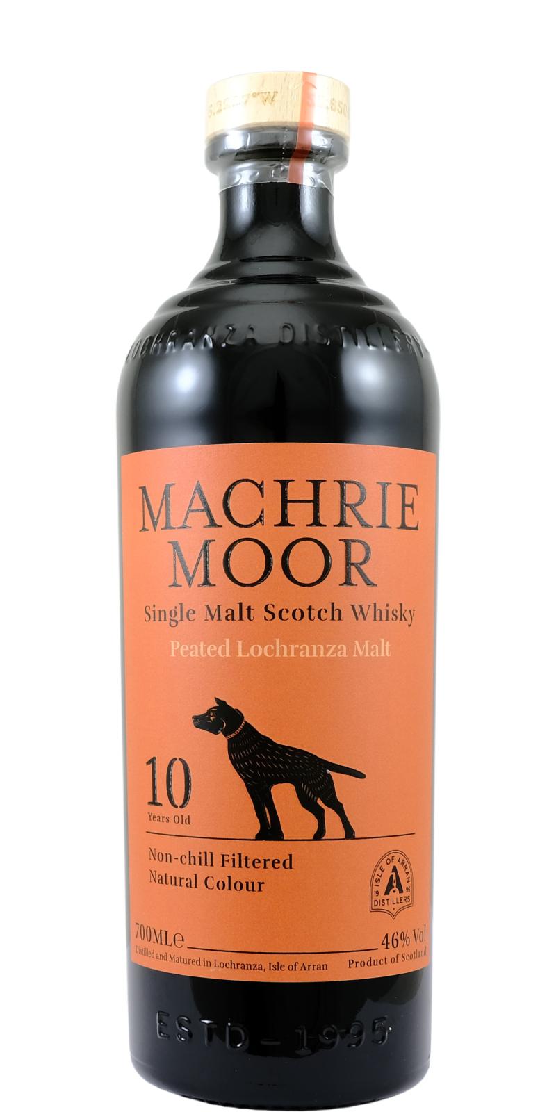 Machrie Moor 10 Year Old (Arran) Peated Lochranza Malt (Proof 92) Scotch Whisky | 700ML at CaskCartel.com