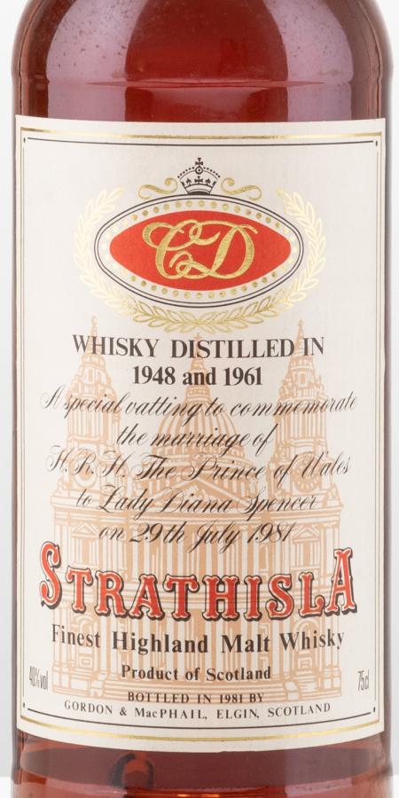 Strathisla C&D (Distilled 1948 and 1961) Gordon & MacPhail Scotch Whisky at CaskCartel.com