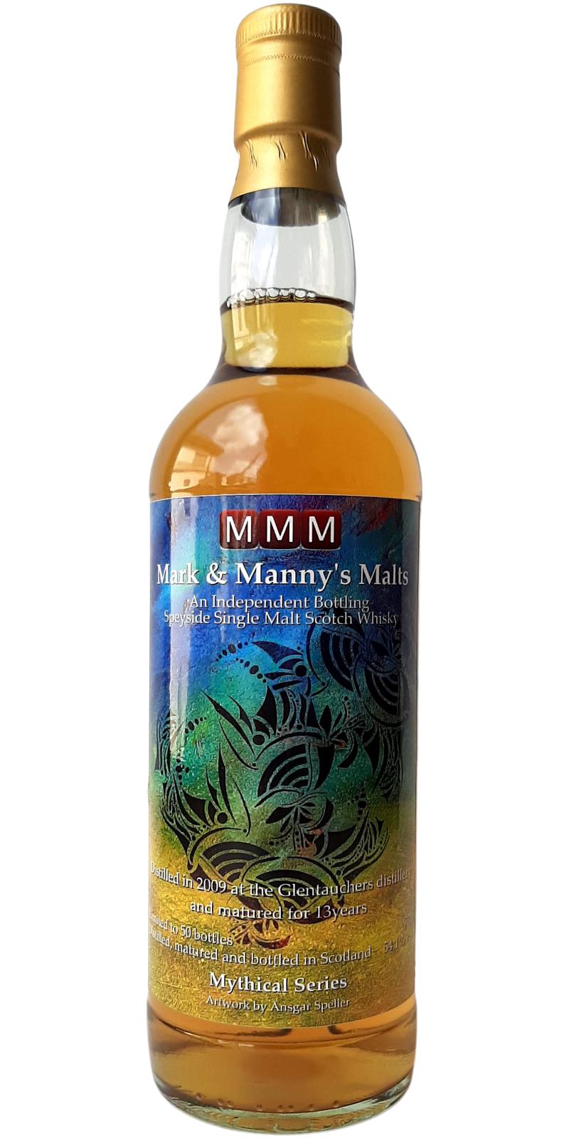 Glentauchers 2009 MMM Mythical Series 13 Year Old Scotch Whisky | 700ML at CaskCartel.com