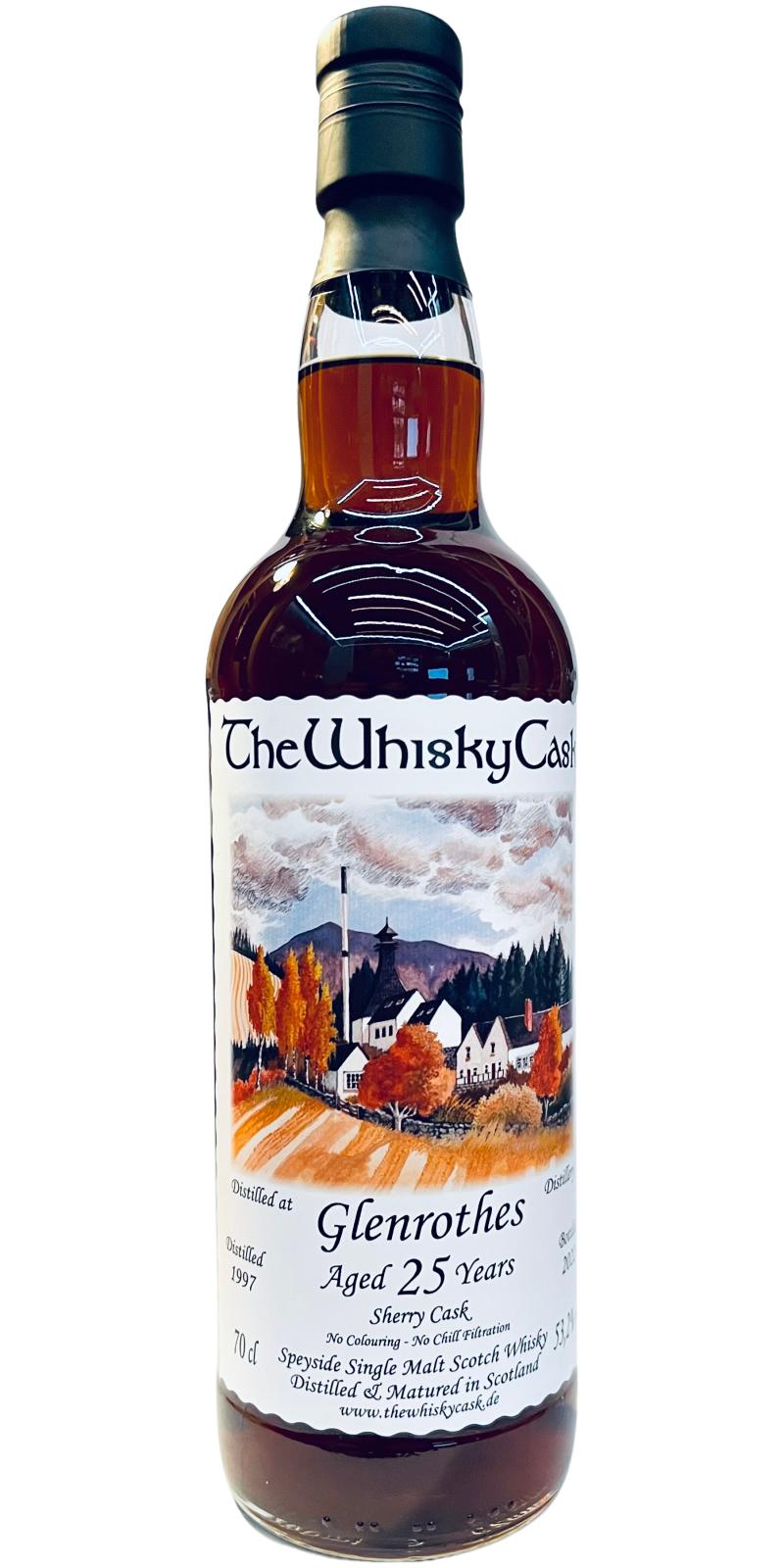 Glenrothes 1997 (The Whisky Cask) 25 Year Old Sherry Cask Scotch Whisky | 700ML at CaskCartel.com