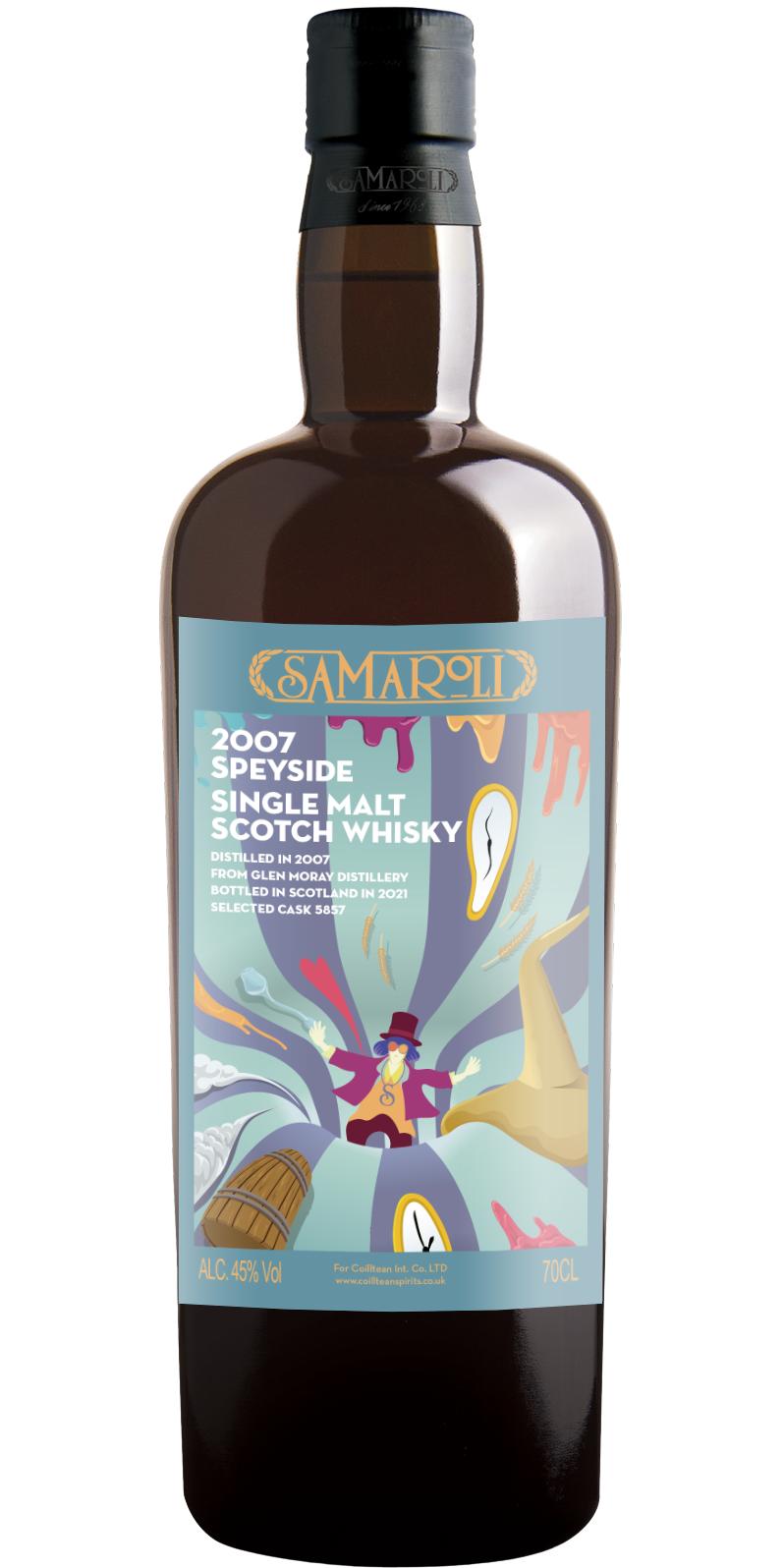 Glen Moray 2007 Sa Coilltean Int. Co. LTD 2021 Release (Cask #5857) Single Malt Scotch Whisky | 700ML at CaskCartel.com