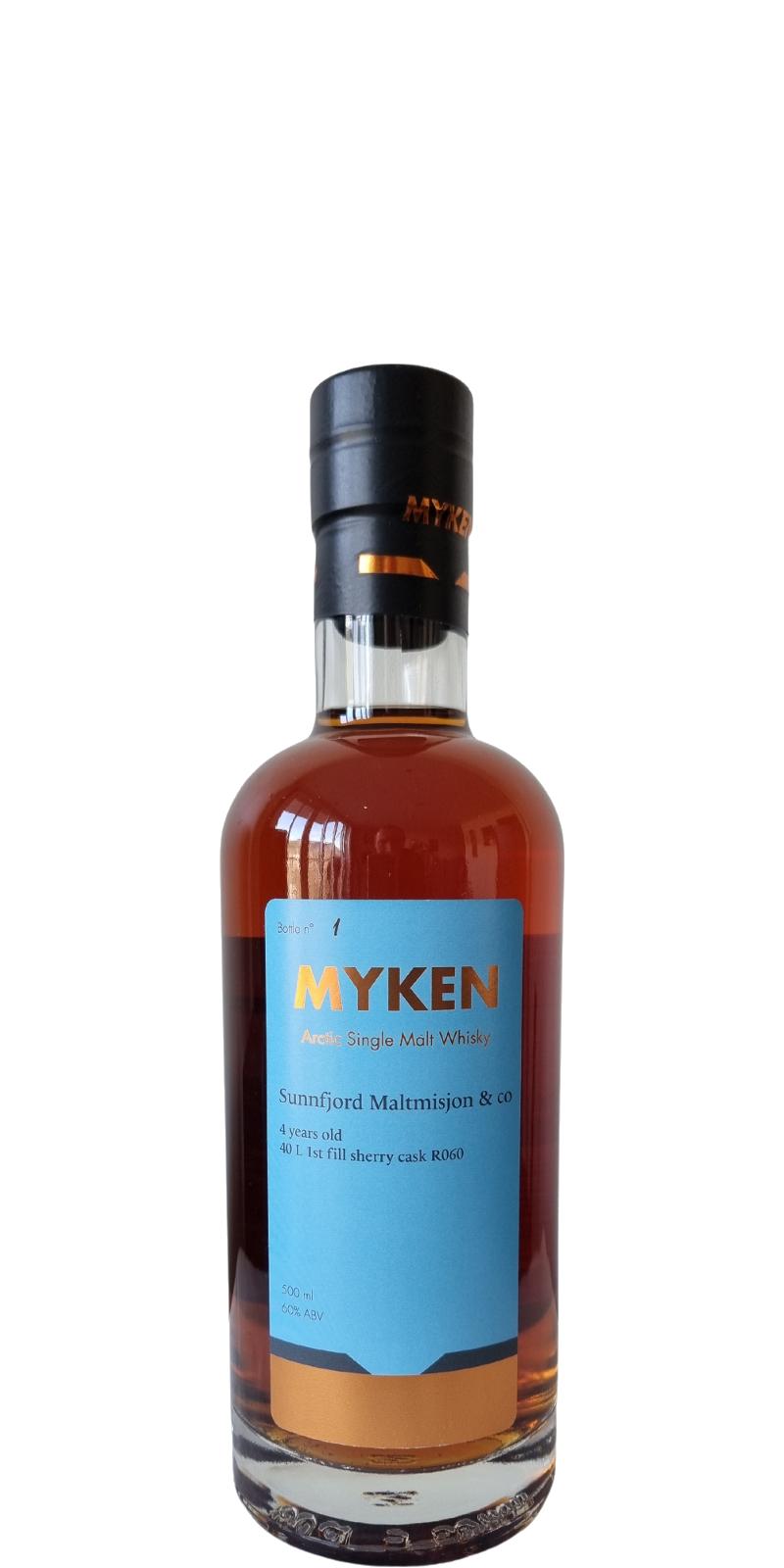 Myken Sunnfjord Maltmisjon & Co 2017 Arctic Single Malt Whisky | 500ML at CaskCartel.com