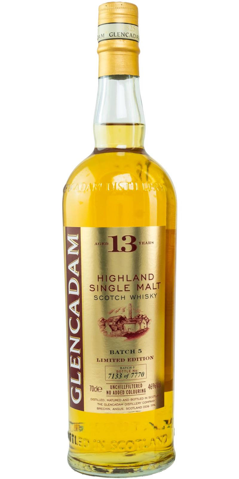 Glencadam 13 Year Old Batch 5 Limited Edition Scotch Whisky | 700ML at CaskCartel.com