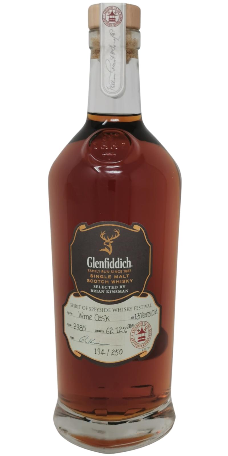 Glenfiddich 13 Year Old Spirit of Speyside 2022 Festival Single Malt Scotch Whisky | 700ML at CaskCartel.com