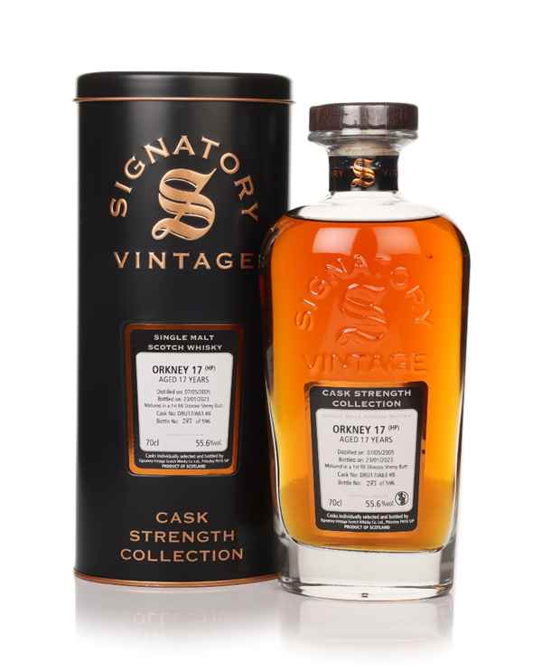 Secret Orkney 17 Year Old 2005 (cask DRU17/A63 #8) - Cask Strength Collection (Signatory) | 700ML at CaskCartel.com