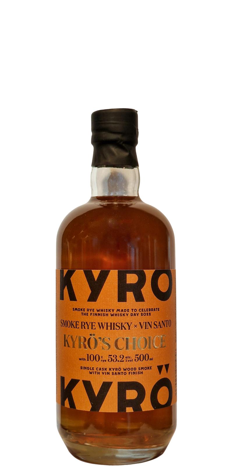 Kyro 's Choice Smoke Rye Whisky | 500ML at CaskCartel.com