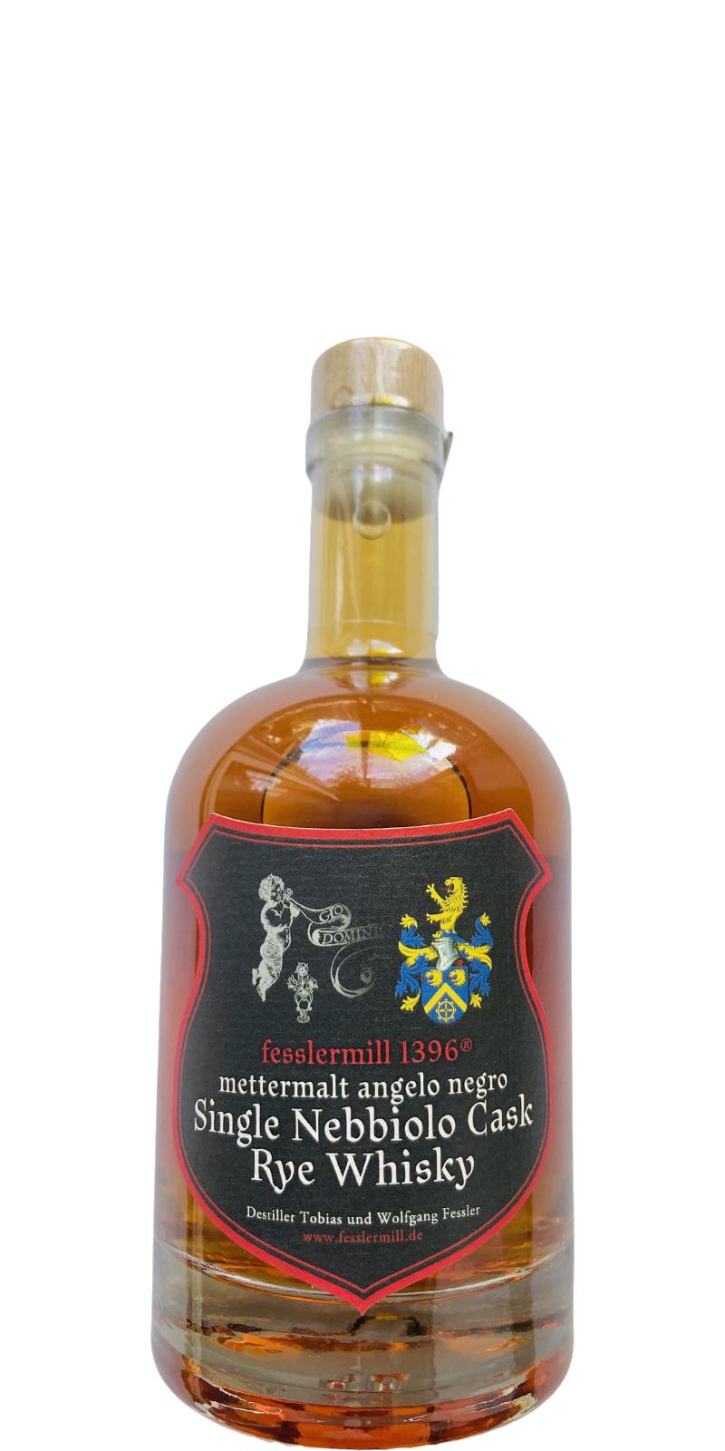 Mettermalt 2018 Angelo Negro Single Nebbiolo Cask Rye Whisky | 500ML at CaskCartel.com