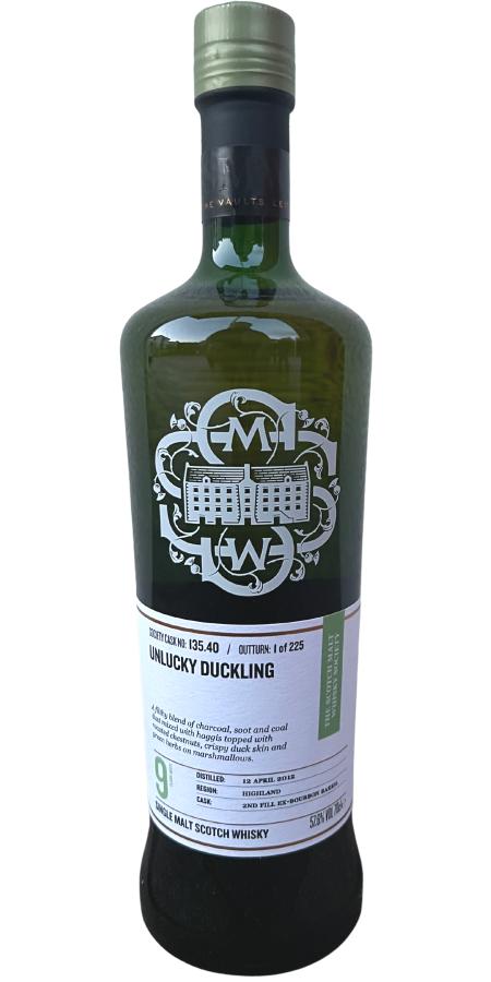 Loch Lomond 2012 SMWS 135.40 Unlucky duckling 9 Year Old 2021 Release (Cask #135.4) Single Malt Scotch Whisky | 700ML at CaskCartel.com