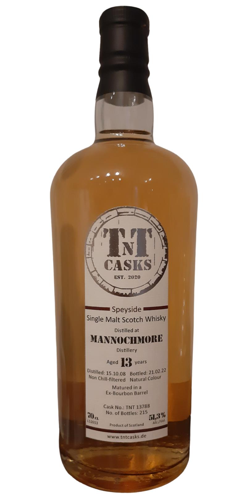 Mannochmore 2008 (TnT-Casks) 13 Year Old Scotch Whisky | 700ML at CaskCartel.com