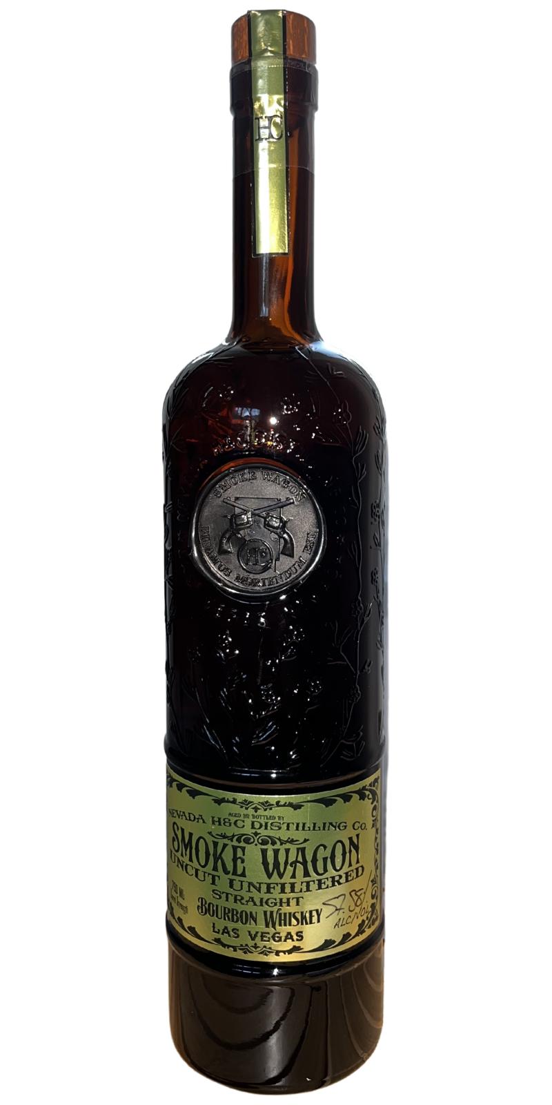 Smoke Wagon 4 Year Old Uncut Unfiltered Straight Bourbon Whiskey at CaskCartel.com