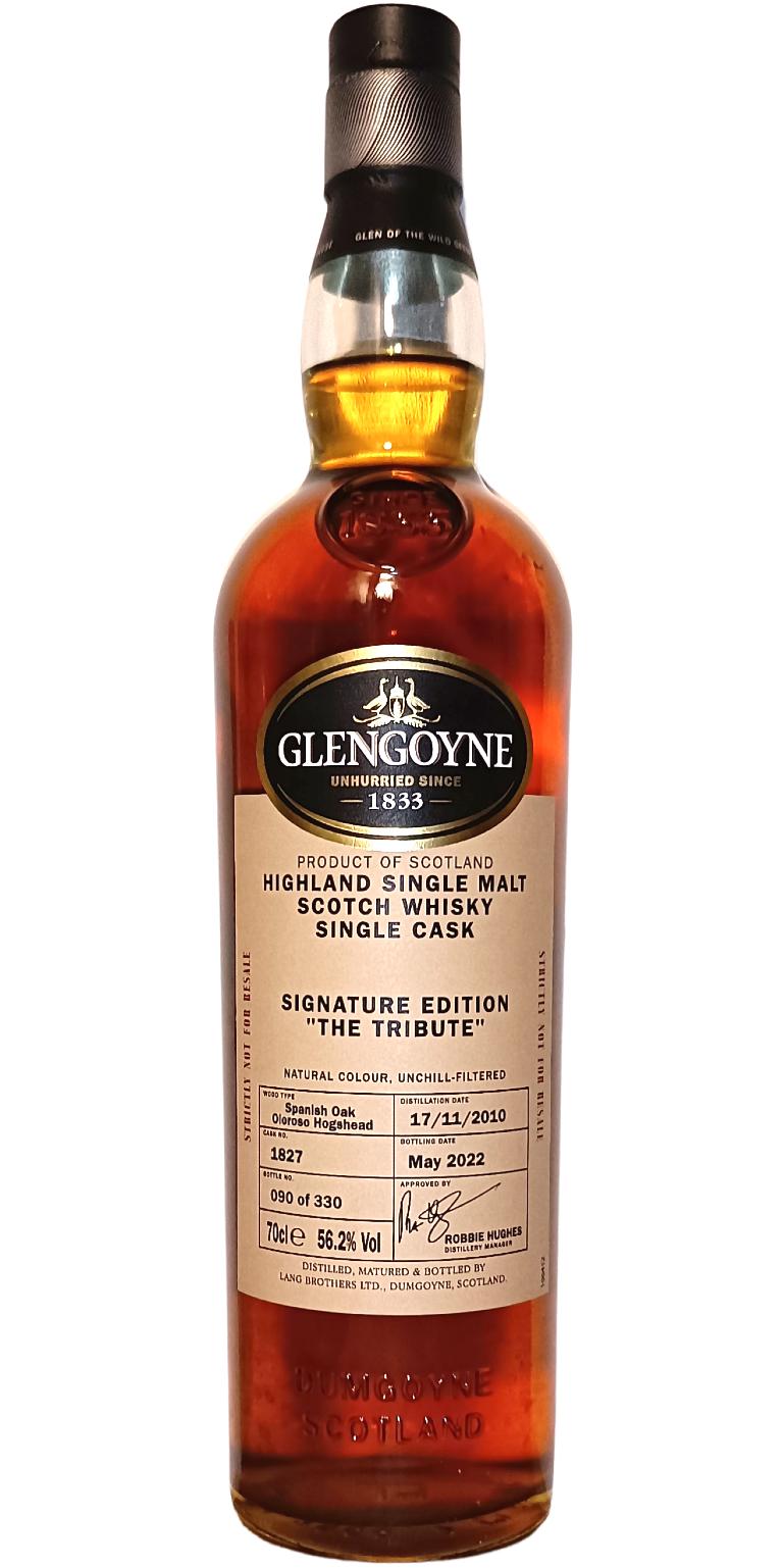 Glengoyne 2010 Signature Edition "THE TRIBUTE" 11 Year Old Scotch Whisky | 700ML at CaskCartel.com