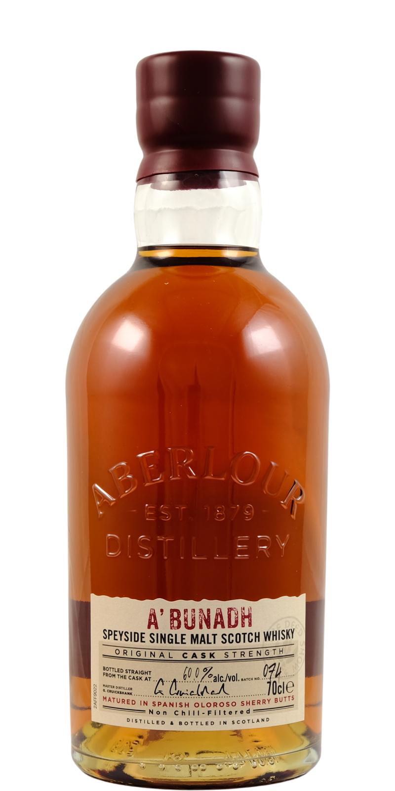 Aberlour A'Bunadh Cask Strength Batch #74 Whisky | 700ML at CaskCartel.com