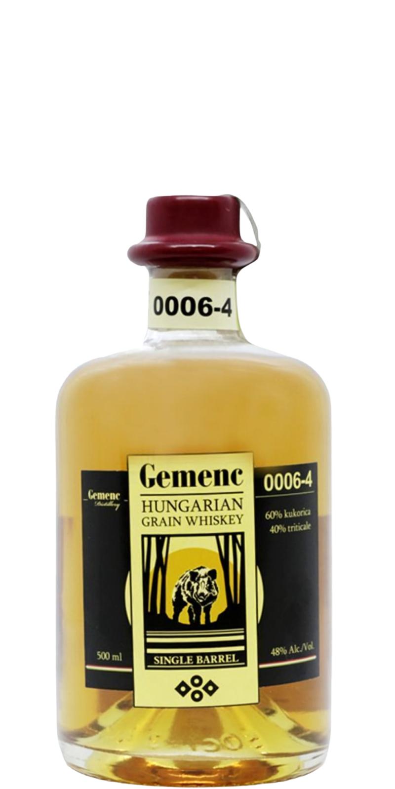 Gemenc 0006-4 Single Barrel 2021 Release Cask #64 Blended Grain Whisky | 500ML at CaskCartel.com