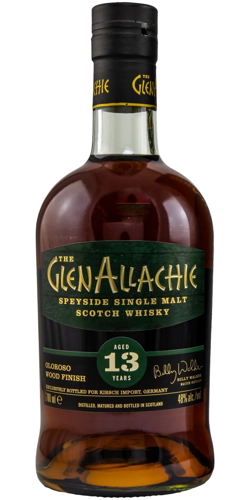 Glenallachie 13-Year-Old Oloroso Wood Finish Speside Single Malt Scotch Whisky at CaskCartel.com