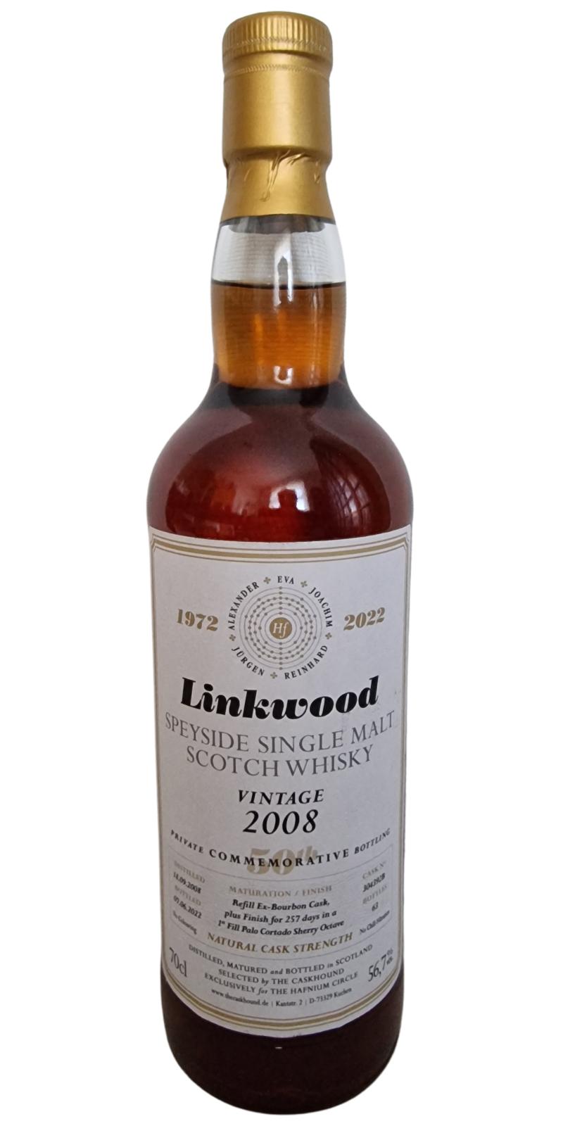 Linkwood 2008 TCaH (13 Year Old) Speyside Single Malt Scotch Whisky at CaskCartel.com