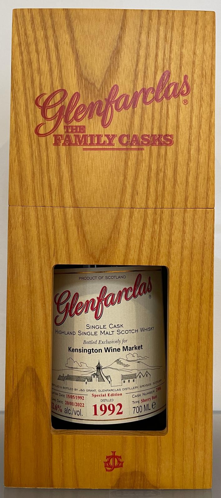 Glenfarclas 1992 The Family Casks - Special Edition Single Malt Scotch Whisky at CaskCartel.com