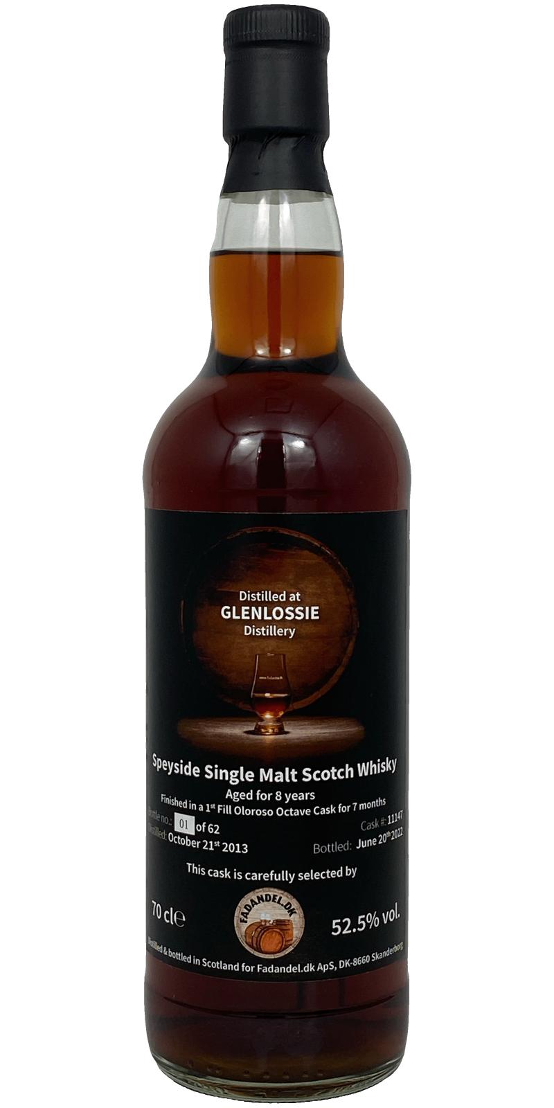 Glenlossie 2013 F.dk (8 Year Old) Speside Single Malt Scotch Whisky at CaskCartel.com