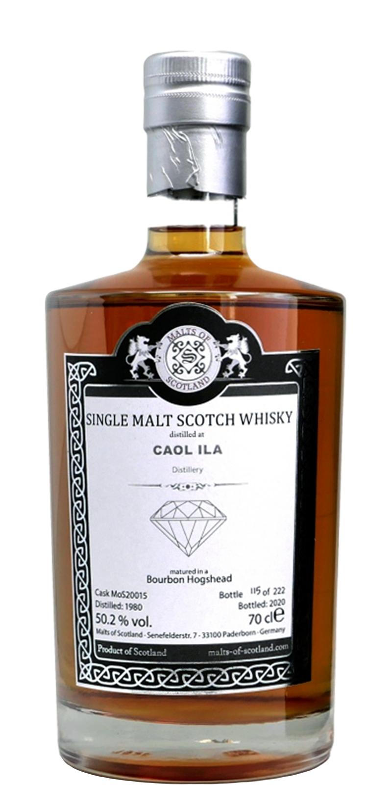 Caol ila 1980-2020 Single Malt Scotch Whisky | 700ML at CaskCartel.com