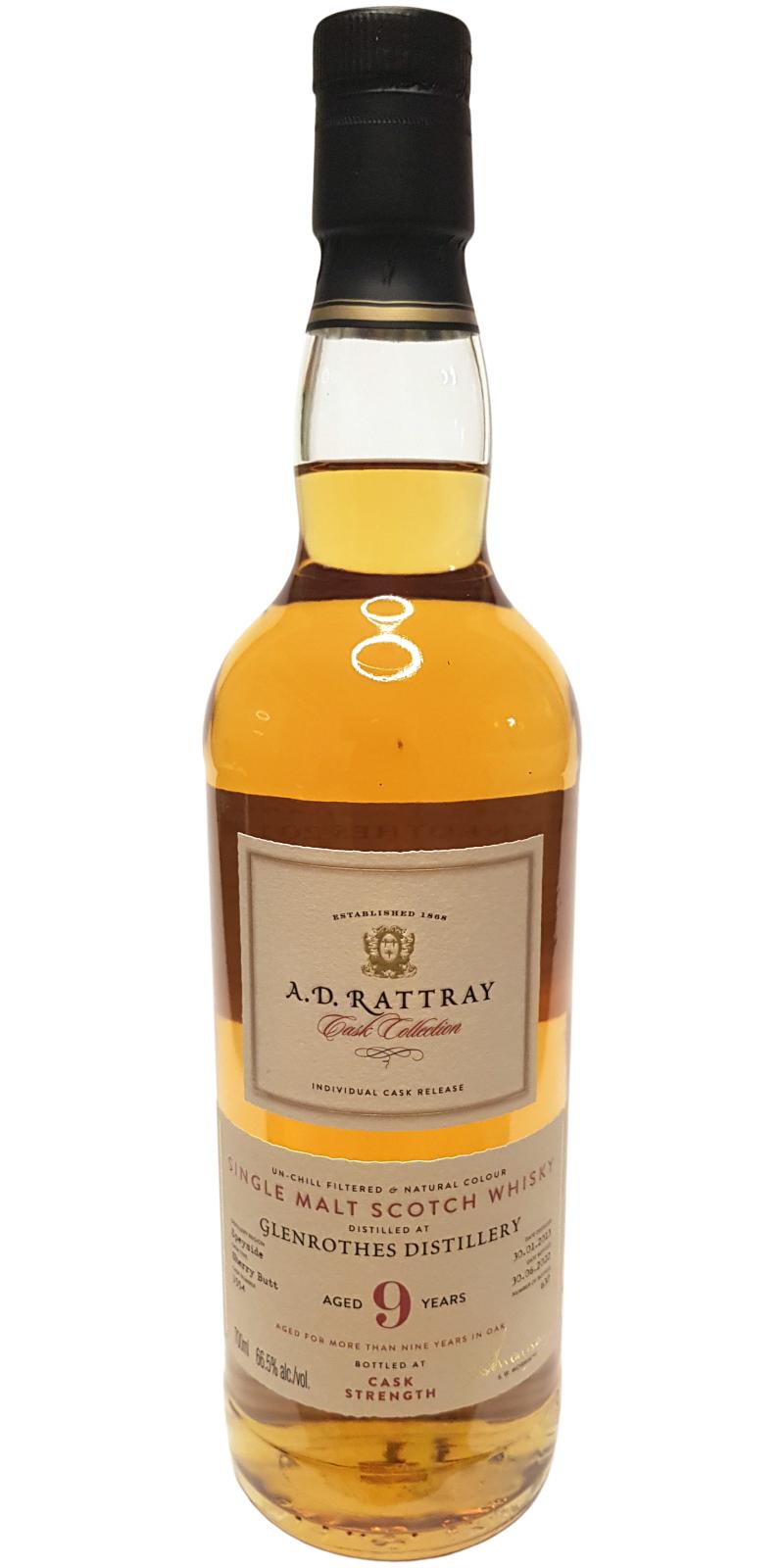 Glenrothes 2013 (A.D. Rattray) Cask Collection (9 Year Old) Single Malt Scotch Whisky at CaskCartel.com