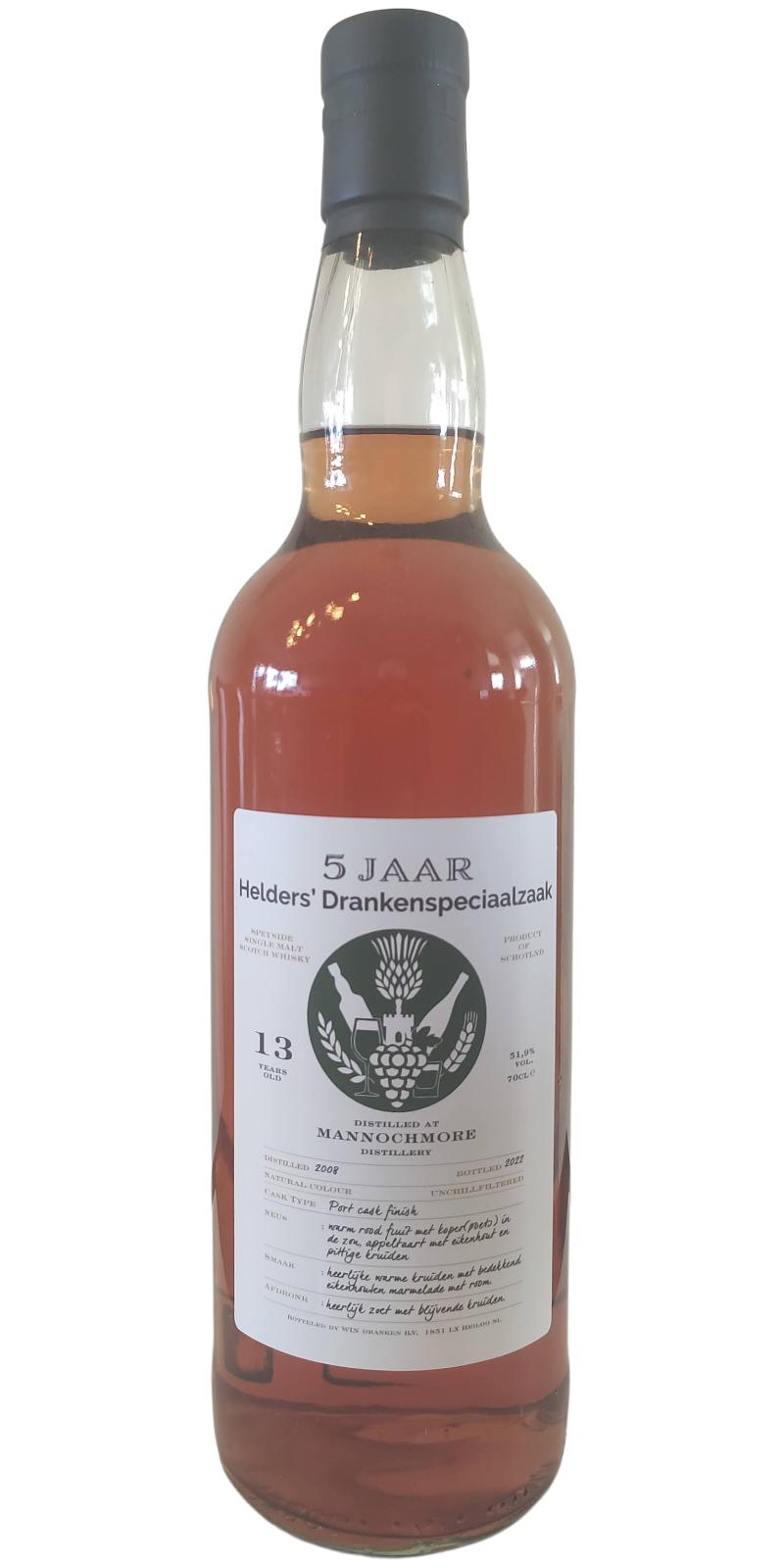 Mannochmore 2008 WIN (13 Year Old) Single Malt Whisky | 700ML at CaskCartel.com