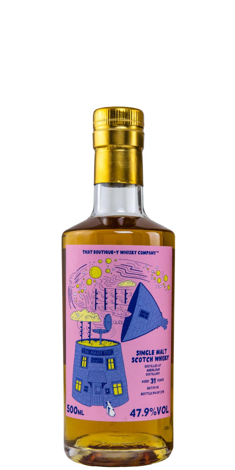 Aberlour That Boutique-Y Whisky Company Batch #10 31 Year Old Whisky | 500ML at CaskCartel.com