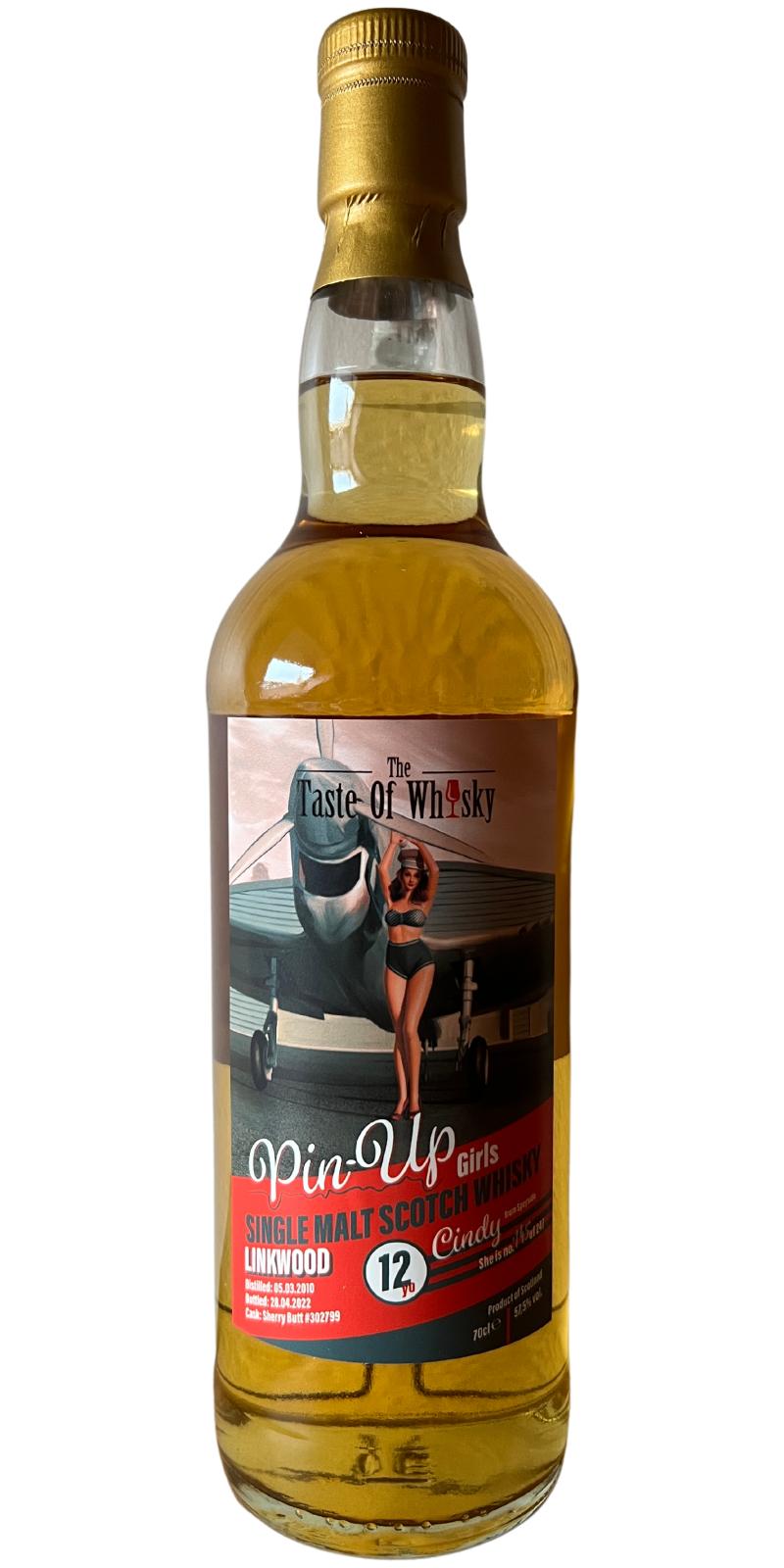 Linkwood 2010 (The Taste of Whisky) Pin-up Girls 12 Year Old Scotch Whisky | 700ML at CaskCartel.com