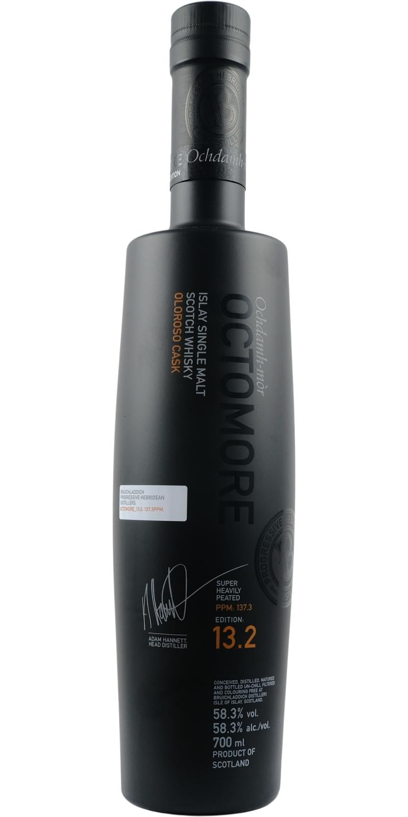 Octomore 5 Year Old, Edition:13.2 Super Heavily Peated (137.3 ppm) (Proof 116.6) Scotch Whisky | 700ML at CaskCartel.com