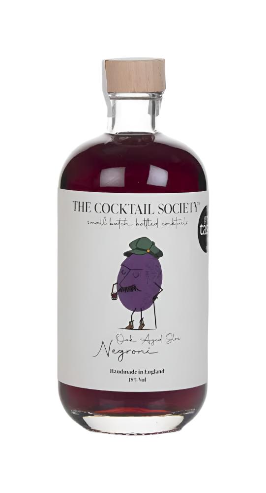 The Cocktail Society Oak Aged Sloe Negroni | 500ML at CaskCartel.com