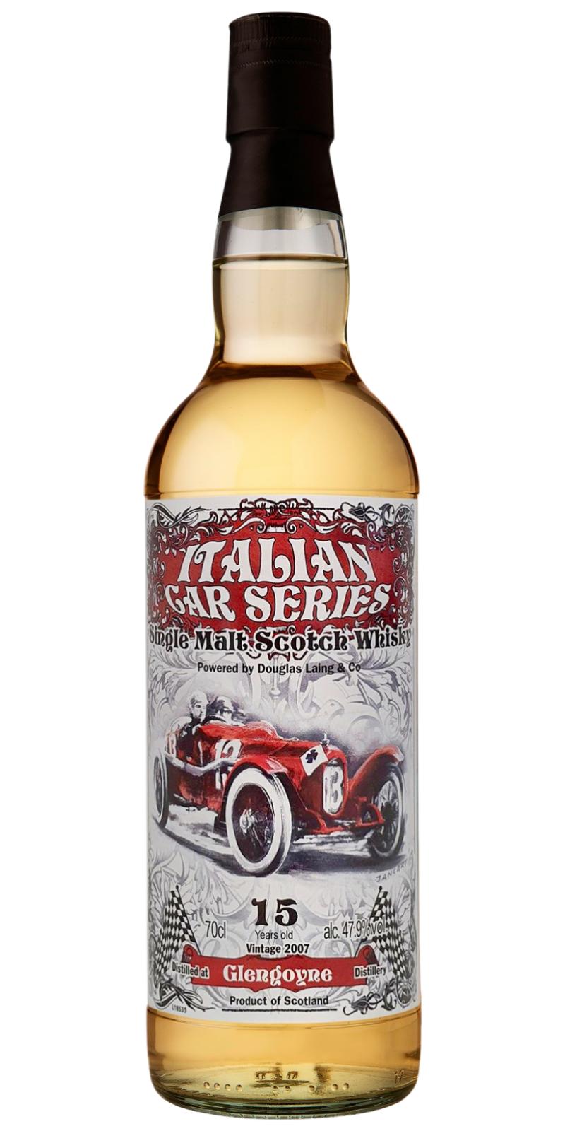 Glengoyne 2007 Fb Italian Car Series (15 Year Old) Single Malt Scotch Whisky | 700ML at CaskCartel.com