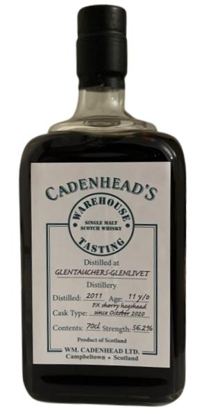 Glentauchers 2011 (Cadenhead's) Warehouse Tasting (11 Year Old) Single Malt Whisky at CaskCartel.com